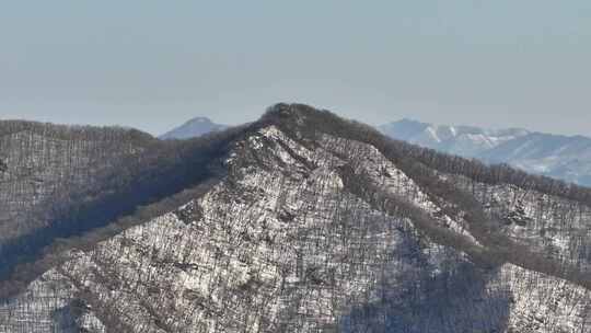 宽甸青山沟连绵山脉航拍