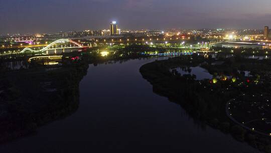 扬州古运河夜景