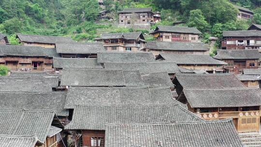 贵州雷山县朗德苗寨景区