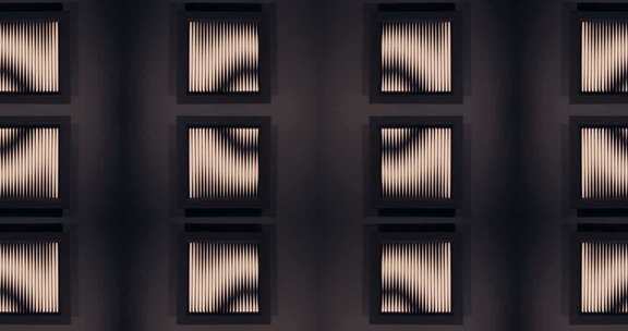 462 4K超清时尚简约黑棕色几何高级背景