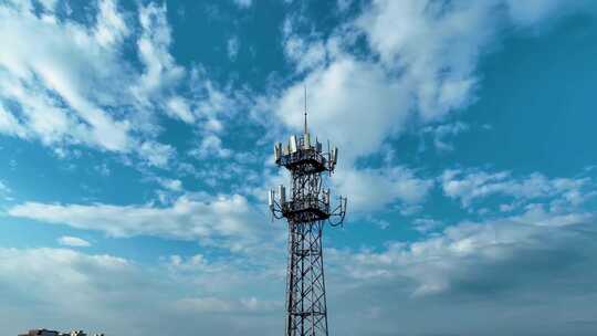 5g时代5g信号塔中国电信移动联通华为