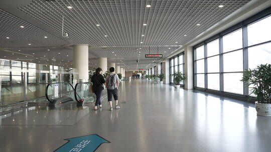 浦东国际机场进站通道