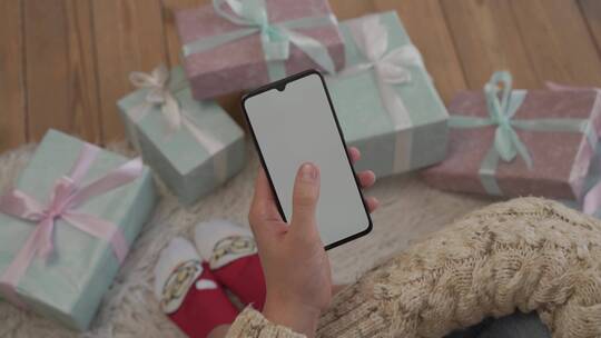 4K手机抠像礼物礼品视频素材模板下载
