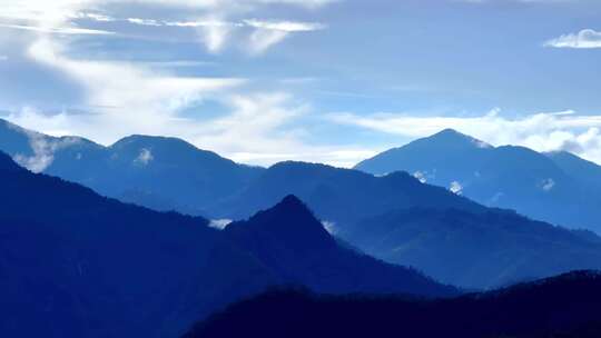 航拍中国福建武夷山美丽风景