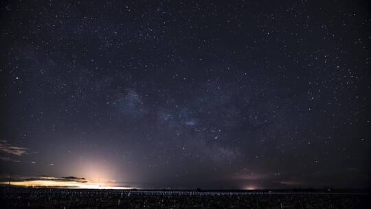 星空延时视频素材模板下载