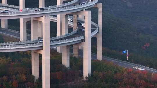 太原天龙山网红公路桥