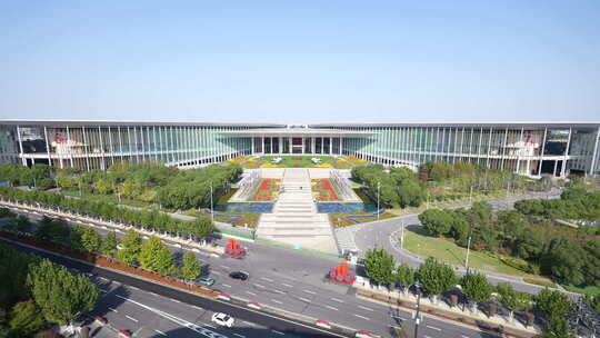 2025第八届进博会 国家会展中心  空镜