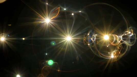 炫目光效粒子动态素材