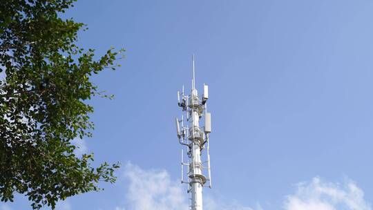手机5G网络信号塔发射塔基站通讯塔天线塔