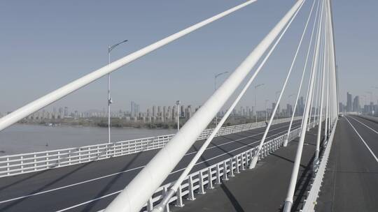 南京长江大桥五桥航拍素材