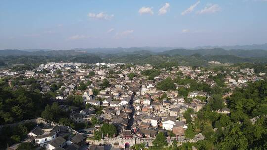 贵阳青岩古镇5A景区航拍