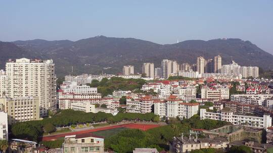 福建莆田市城市风光