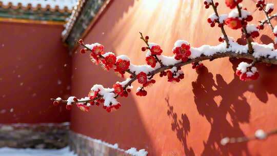 立冬节气 立冬视频 24节气 冬日风景