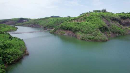 4k航拍郴州高椅岭丹霞地貌