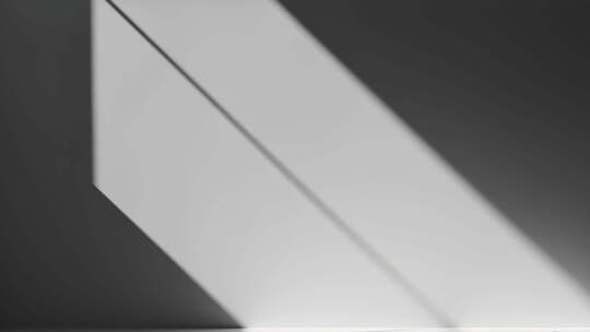 光影下的极简空间