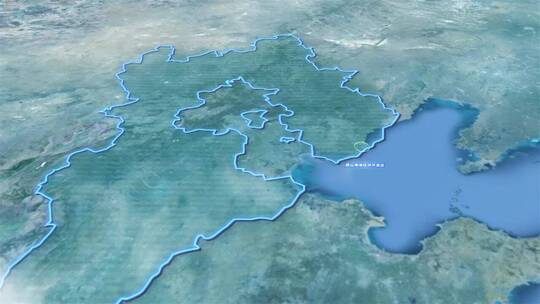 中国地图河北地图、唐山地图辐射范围