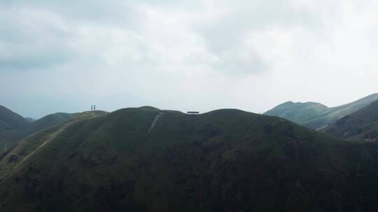 江西萍乡武功山航拍