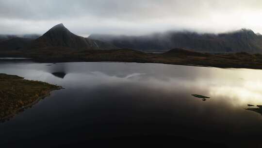 Ocean， Drone，Lofoten