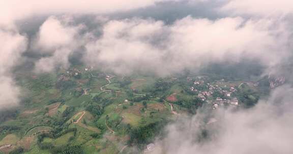 广西桂林山水漓江风光航拍