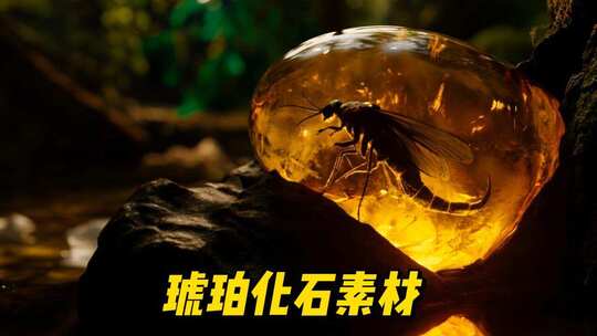 琥珀化石