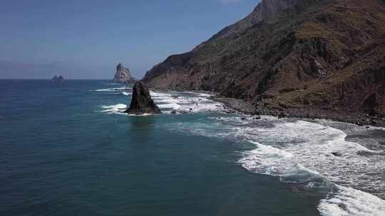 贝尼霍海滩，特内里费岛的天线