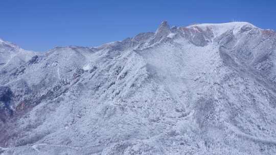 秦岭分水岭  冰雪世界