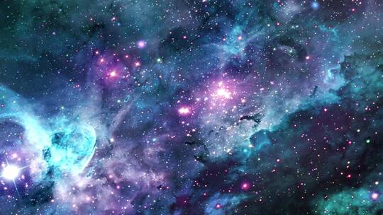 无限的银河宇宙太空漫游穿梭星球素材