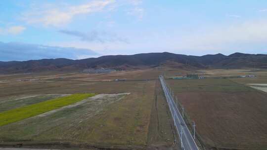 高原草场 唯美原野 视频素材模板下载