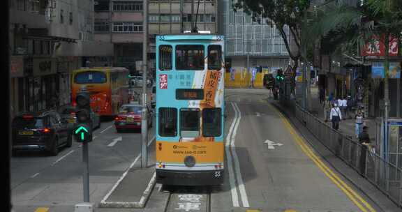 香港城市街景升格