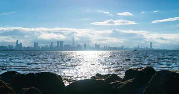 深圳南山区深圳湾大桥