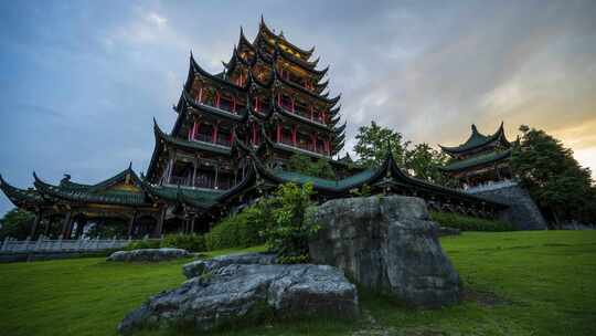 鸿恩寺后的延时