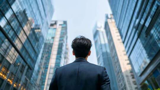 商务合作商务人士商务签约商务握手商务办公