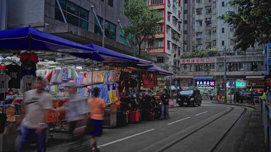 【正版素材】香港春秧街