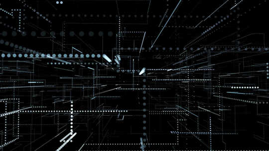科技网格点线空间视频素材模板下载