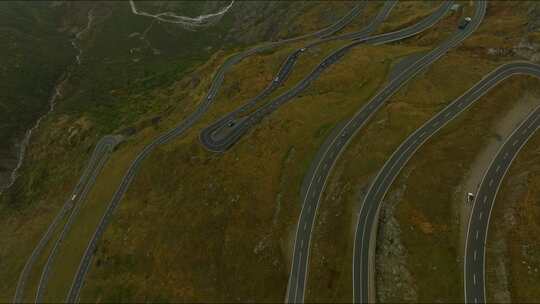 Furka Pass，瑞士，阿尔卑斯山，