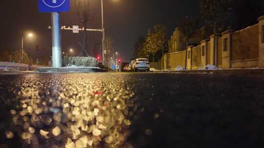 航拍雪景 冬至节气 冬天雪景  冬季