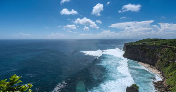 巴厘岛情人崖及海景延时