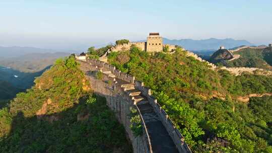 中国万里长城日出