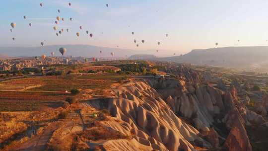 4K-土耳其上空的热气球