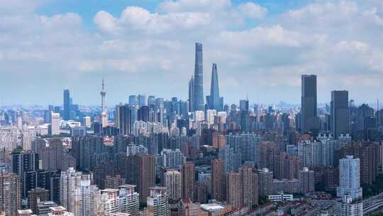 上海市城市航拍风光