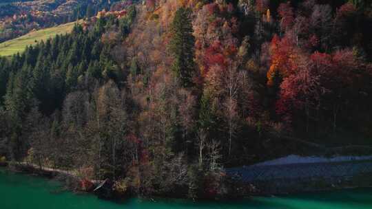 Klammsee， Lake，秋天，奥地