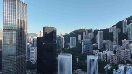香港国际金融中心航拍