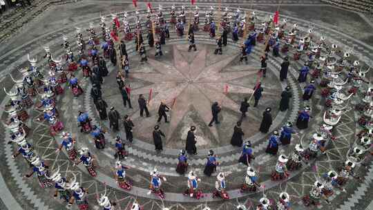 西江苗寨 西江千户苗寨 航拍 DJI_0061