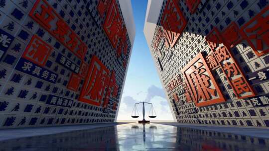 公平正义法制社会-反腐倡廉