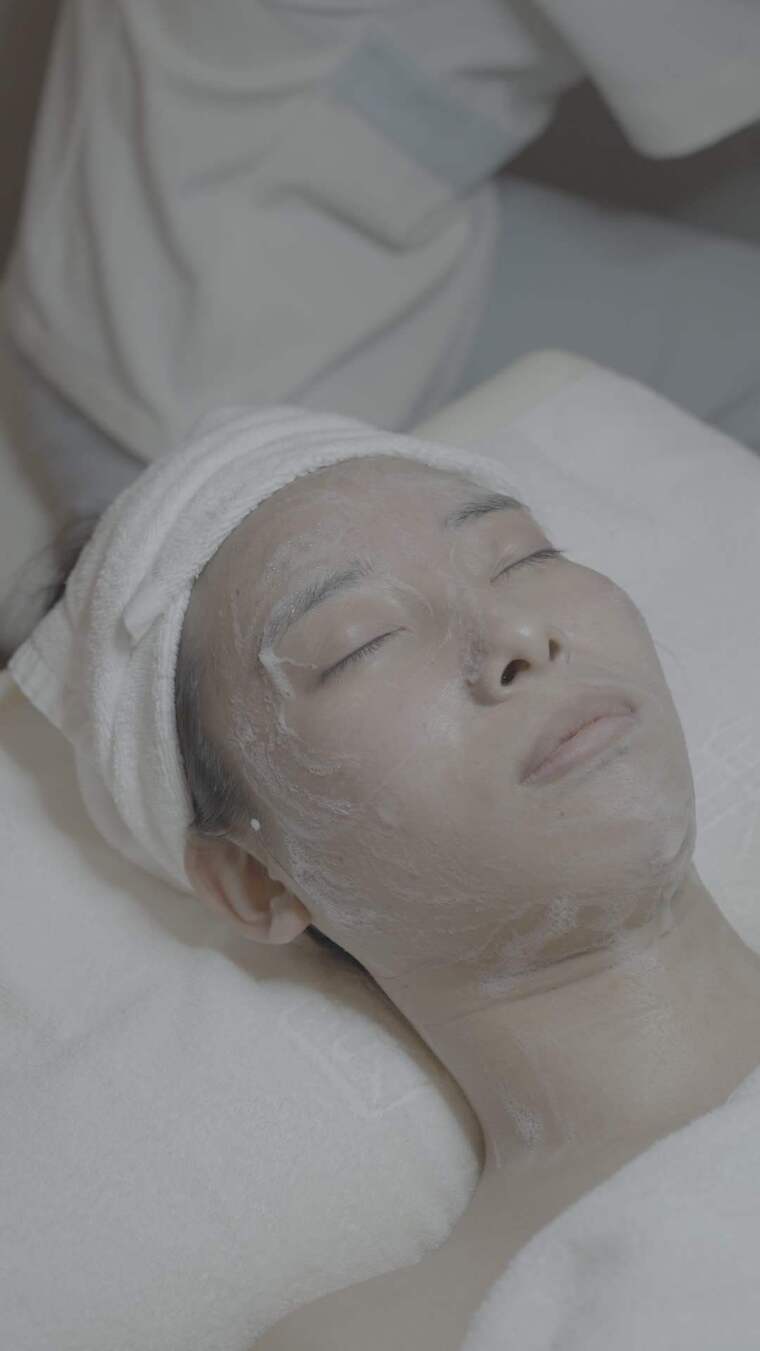 美容院 洁面 美容