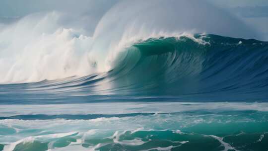 海浪 海洋 大浪 巨浪视频素材模板下载