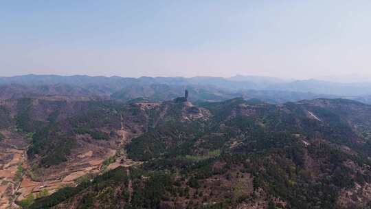 承德棒槌山航拍