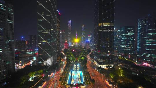 8K实拍广州第十二届国际灯光节视频素材模板下载