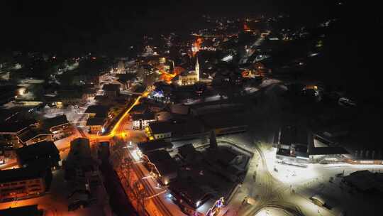 Zell Am see，镇，奥地利，雪