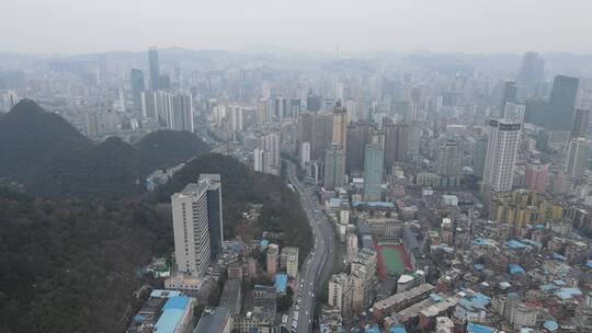 贵阳北京路周边交通建筑